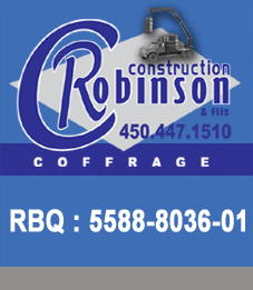 Entreprise de solage fondations coffrage en Mont&eacute;r&eacute;gie Construction Coffrage Robinson