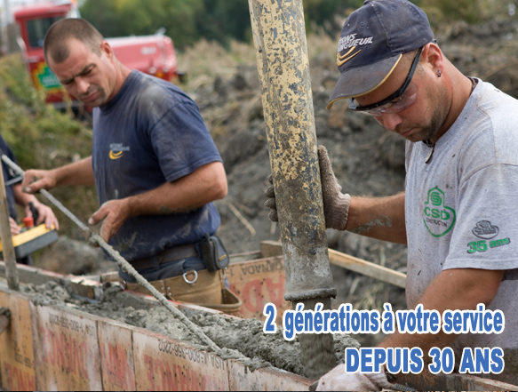 Entreprise de solage fondations coffrage en Mont&eacute;r&eacute;gie Construction Coffrage Robinson